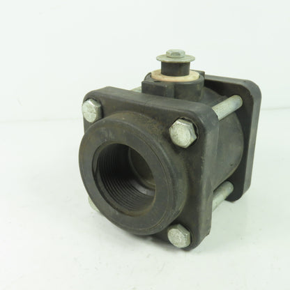 Bee Valve 1-1/2" Full Port Polypropylene Ball Valve 100PSI Max NO Handle
