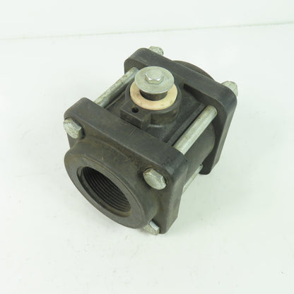 Bee Valve 1-1/2" Full Port Polypropylene Ball Valve 100PSI Max NO Handle