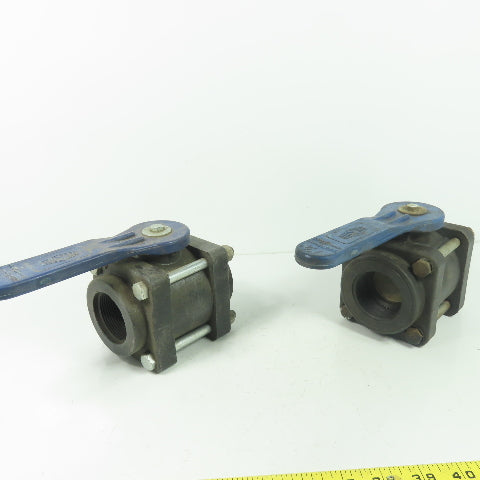 Dixon 1-1/4" Full Port Polypropylene Ball Valve Lot Of 2