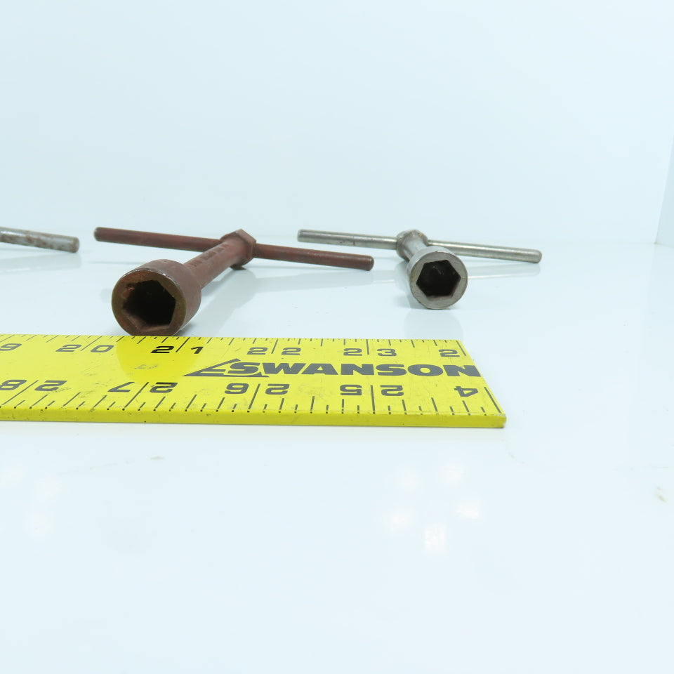 Armstrong & Williams 965D 967-A / 35-022 T-Handle 11/16" & 9/16" Wrench Lot Of 5