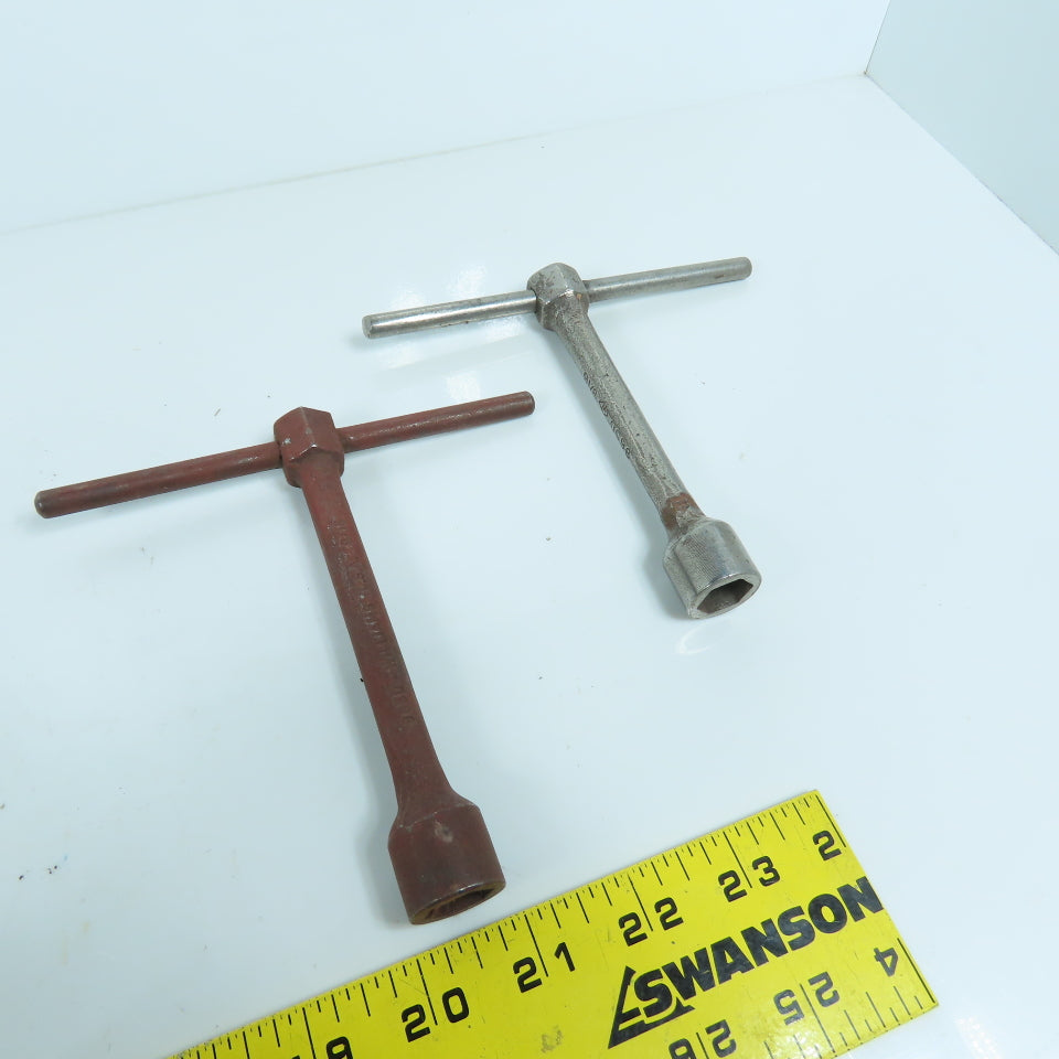 Armstrong & Williams 965D 967-A / 35-022 T-Handle 11/16" & 9/16" Wrench Lot Of 5