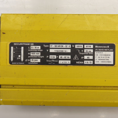 Honeywell FF-SB14E10K-S2 G FF-SB14R10K Securitram Safety Light Curtain Set