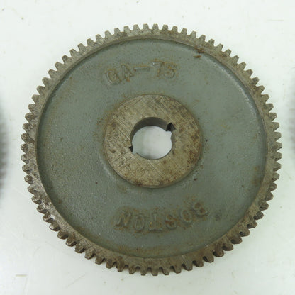 Boston Gear Cast Iron Change Gear Sizes From GA 120 - GA 60 Mixed Lot Of 7