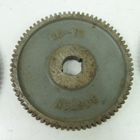 Boston Gear Cast Iron Change Gear Sizes From GA 120 - GA 60 Mixed Lot Of 7