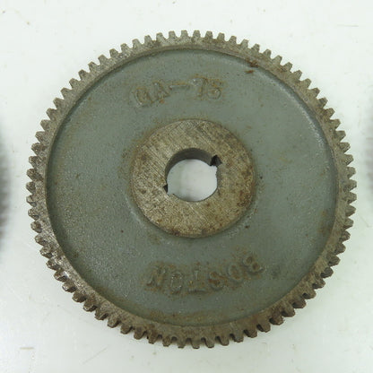 Boston Gear Cast Iron Change Gear Sizes From GA 120 - GA 60 Mixed Lot Of 7