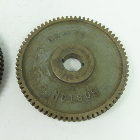 Boston Gear Cast Iron Change Gear Sizes From GA 120 - GA 60 Mixed Lot Of 7