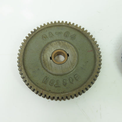 Boston Gear Cast Iron Change Gear Sizes From GA 120 - GA 60 Mixed Lot Of 7