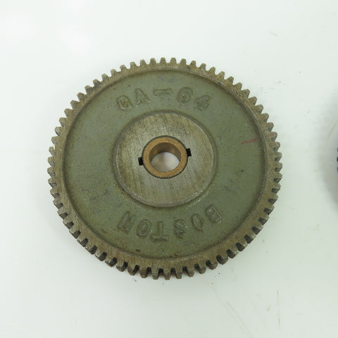 Boston Gear Cast Iron Change Gear Sizes From GA 120 - GA 60 Mixed Lot Of 7