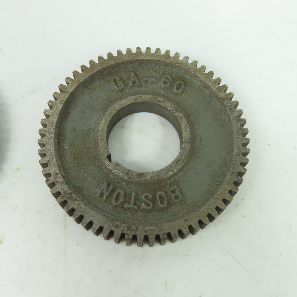 Boston Gear Cast Iron Change Gear Sizes From GA 120 - GA 60 Mixed Lot Of 7