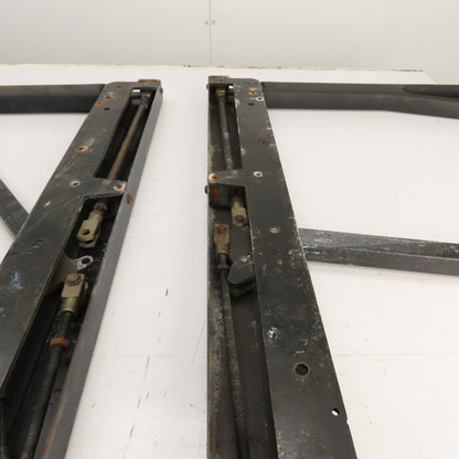 Yale NTA030SBEM48TV13 Narrow Aisle Forklift Fold-Down Safety Rail Guard Set Of 2