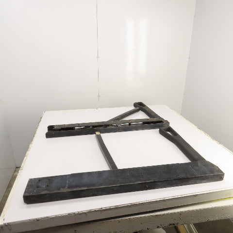 Yale NTA030SBEM48TV13 Narrow Aisle Forklift Fold-Down Safety Rail Guard Set Of 2