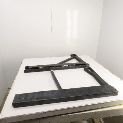 Yale NTA030SBEM48TV13 Narrow Aisle Forklift Fold-Down Safety Rail Guard Set Of 2