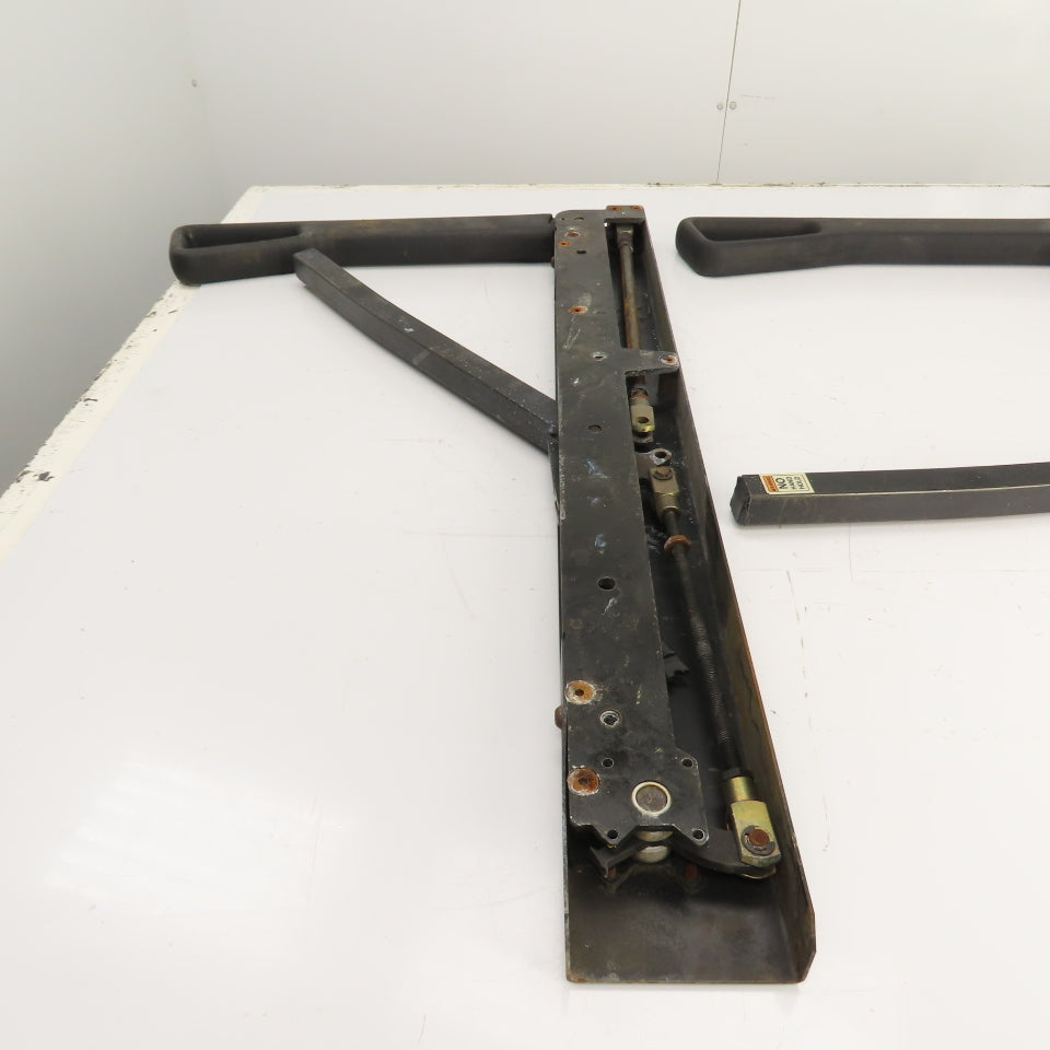 Yale NTA030SBEM48TV13 Narrow Aisle Forklift Fold-Down Safety Rail Guard Set Of 2