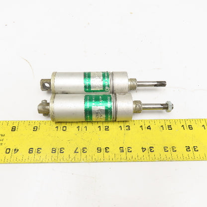 Chicago PC-9-1 1" Bore 1" Stroke Air Return Single Acting Air Cylinder Lot Of 2