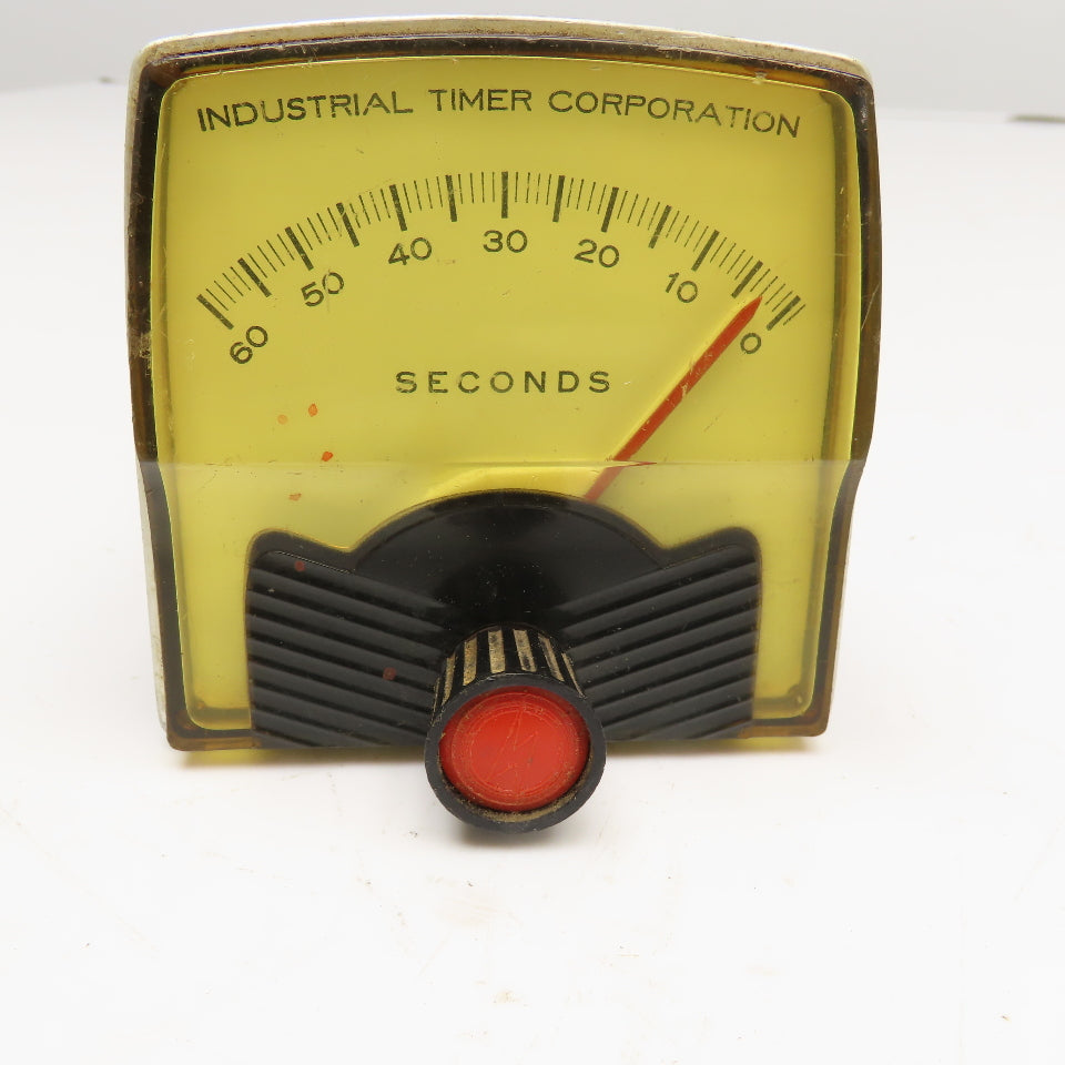 Industrial Timer MTD 60SEC 115V 60Hz 0-60 Second 1 Minute Timer