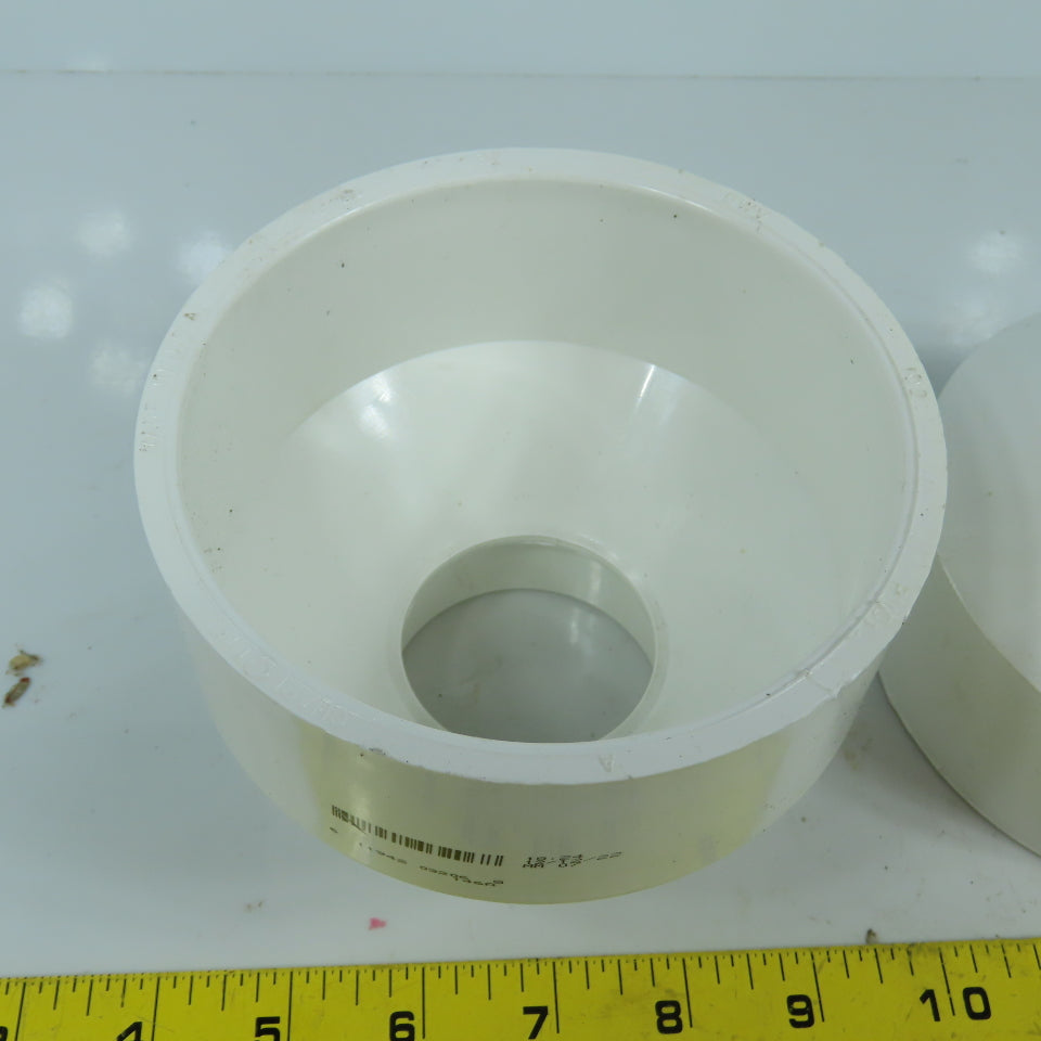 Charlotte 4" x 2" PVC Reducer Adapter Slip Coupling Lot Of 3