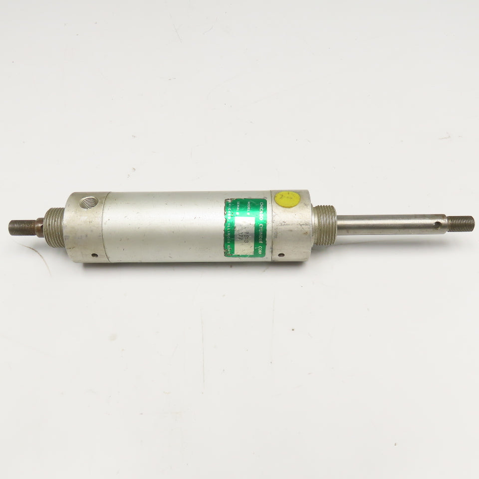 Chicago Cylinder DR-1643 1-1/2" Bore 3" Double Stroke Air Cylinder