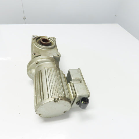 Tsubaki HMTA010-30H480HH 1:480 Ratio Gear Hypoid Motor 0.1KW 3Ph 200/220V