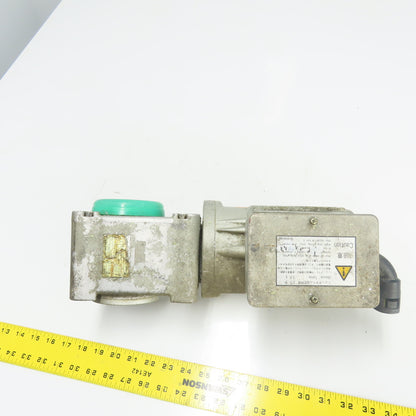 Tsubaki HMTA010-30H480HH 1:480 Ratio Gear Hypoid Motor 0.1KW 3Ph 200/220V