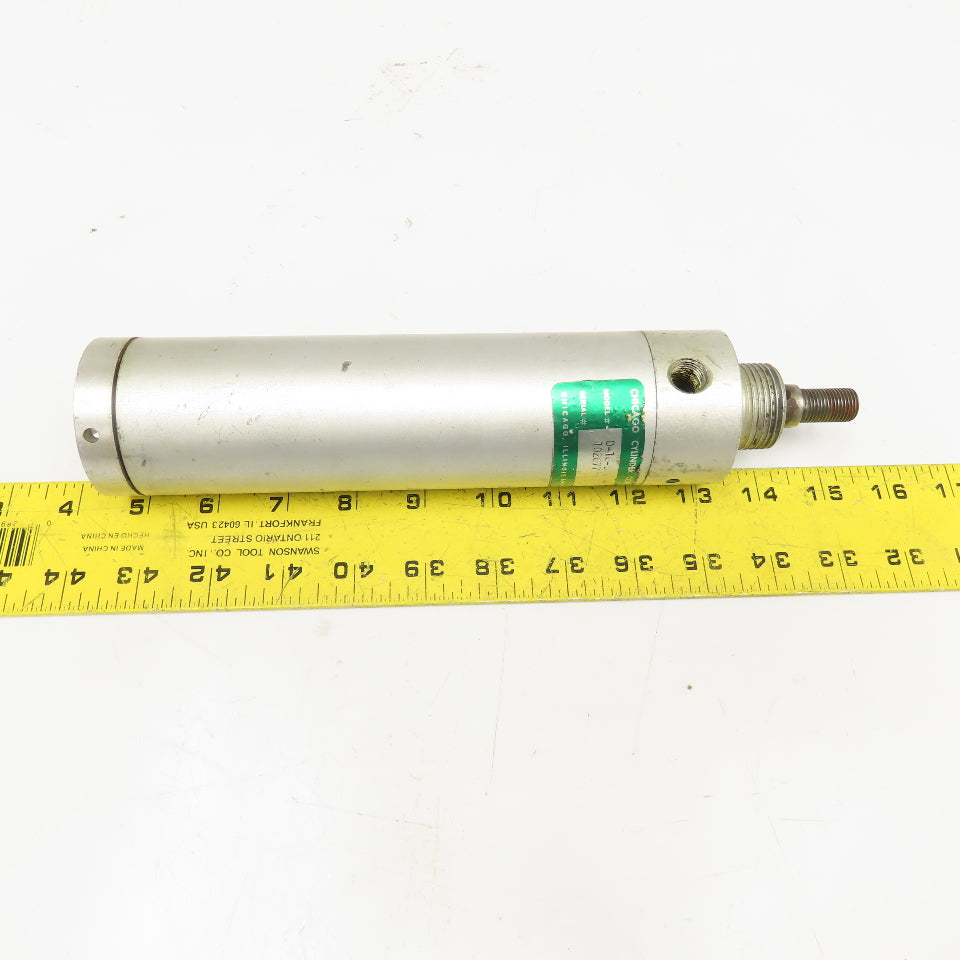 Chicago D-16-5 1-1/2" Bore 5" Stroke Double Acting Air Cylinder