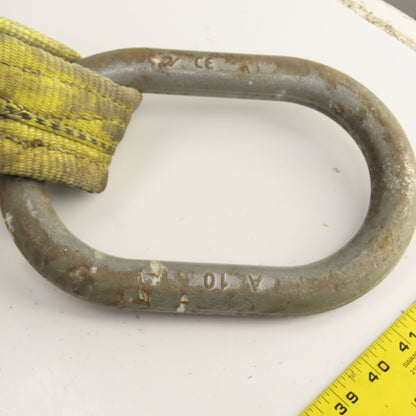 Alabama Sling EE296PD 12' L x 6" W Polyester Web Sling Lifter Basket 33,000 LB