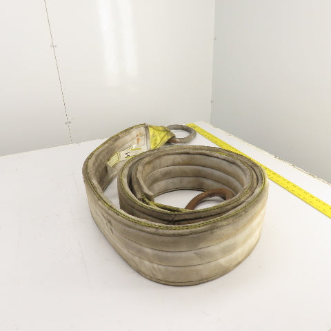 Alabama Sling EE296PD 12' L x 6" W Polyester Web Sling Lifter Basket 33,000 LB