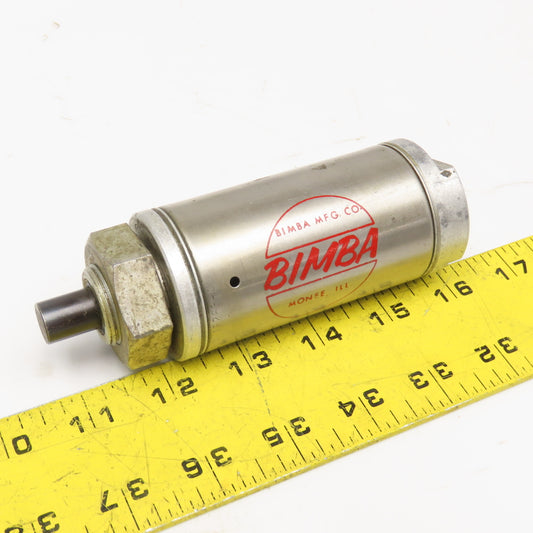 Bimba D-12263-A 1-1/2" Stroke Single Acting Spring Return Clamp Air Cylinder