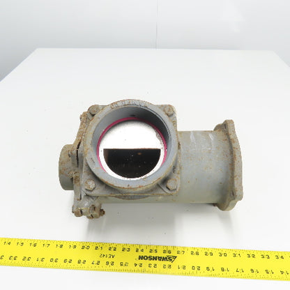 North American 4832-7-B0#4 Flame Burner 2-1/2" NPT And 4" NPT 2268914 Q2/17