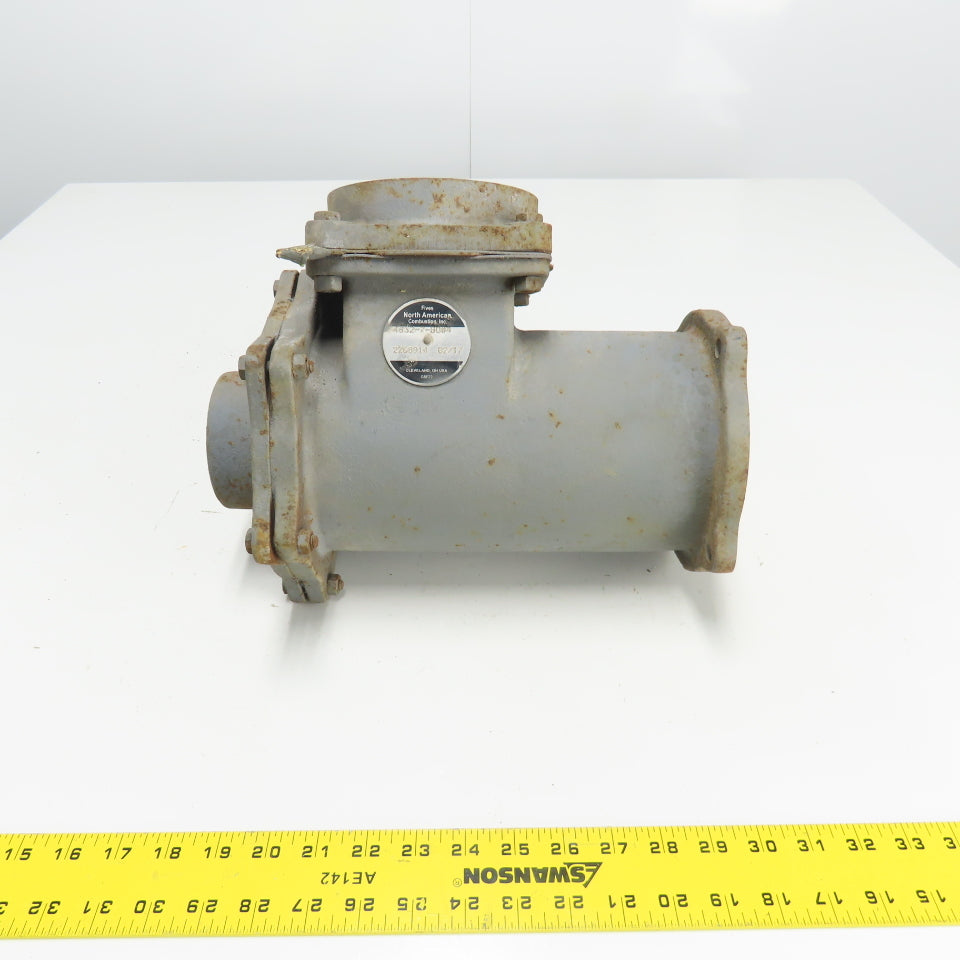 North American 4832-7-B0#4 Flame Burner 2-1/2" NPT And 4" NPT 2268914 Q2/17