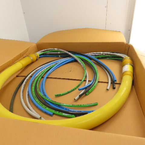 Leoni 5.778.07.2000 Dresspack Servo Umbilical Cable Protector Assembly 15' L