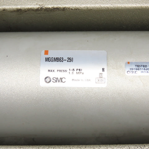 SMC MGGMB63-250 Pneumatic Guided Cylinder 145PSI 250mm Stroke