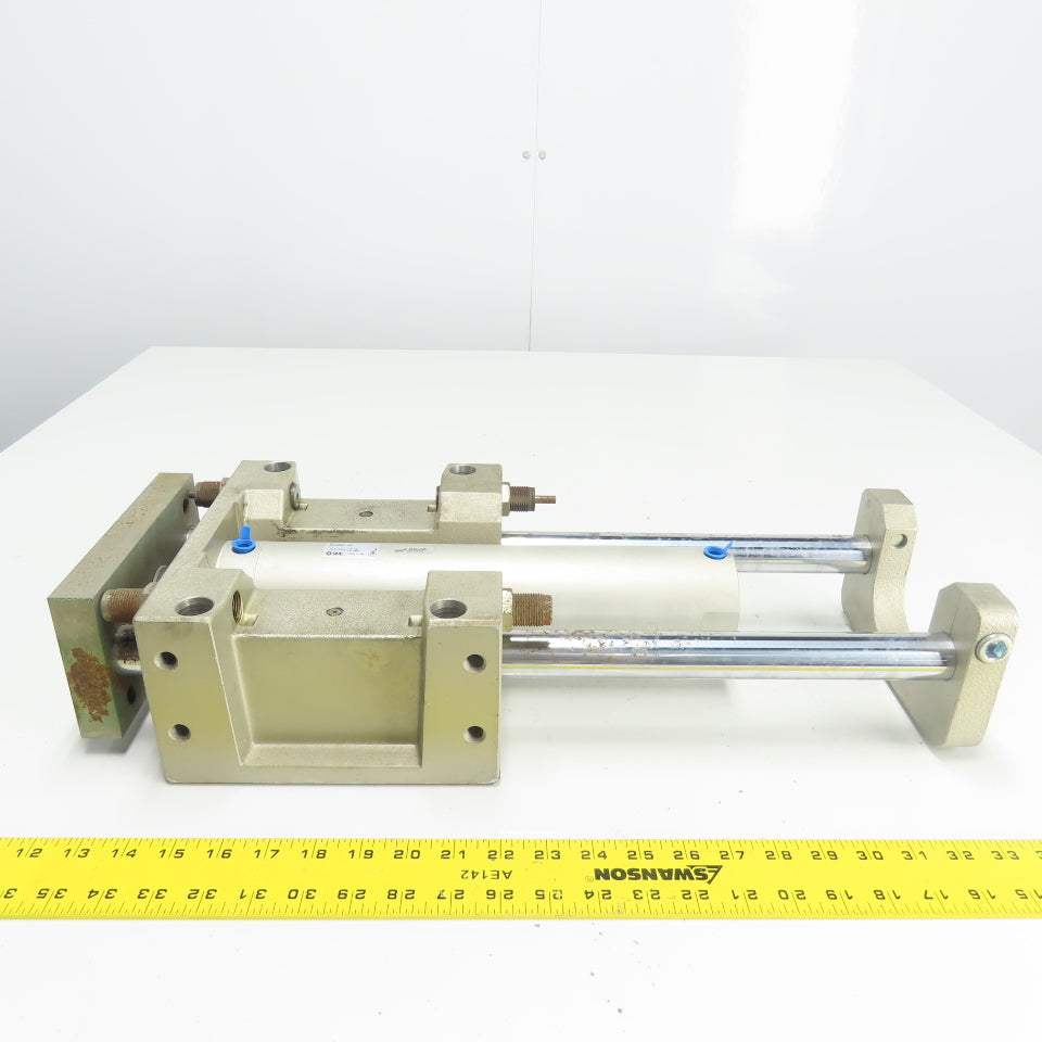 SMC MGGMB63-250 Pneumatic Guided Cylinder 145PSI 250mm Stroke