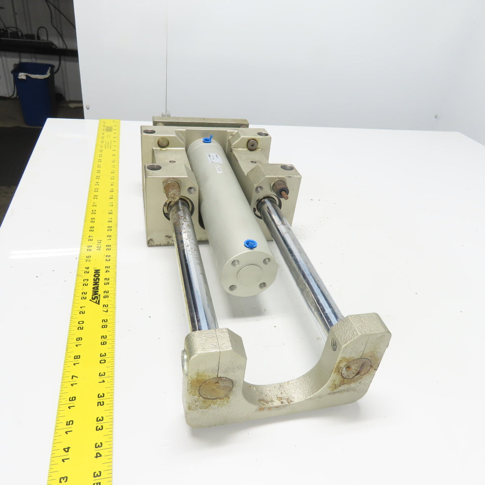 SMC MGGMB63-250 Pneumatic Guided Cylinder 145PSI 250mm Stroke