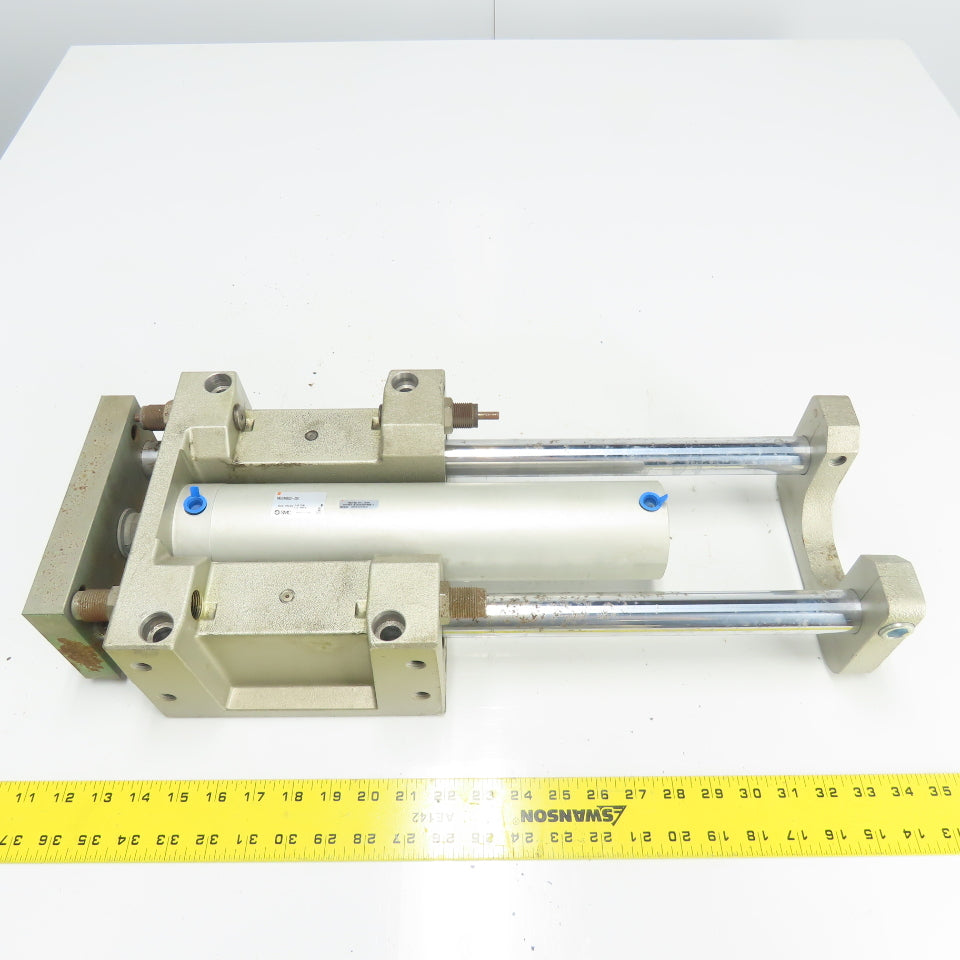 SMC MGGMB63-250 Pneumatic Guided Cylinder 145PSI 250mm Stroke