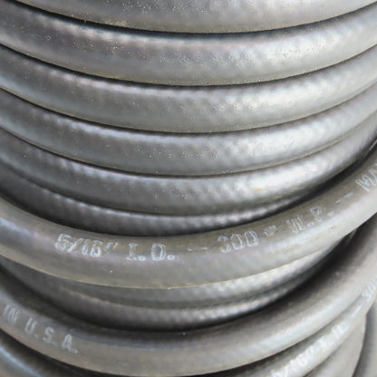 5/16" ID x65' L Nitrile Rubber Fuel Injection Line Hose Flexible Gas Line 300PSI