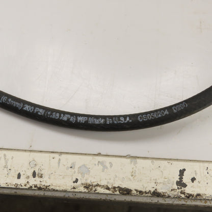 Adapta Flex 1/4" ID x130' L EPDM Rubber Air & Water Flexible Hose 200PSI