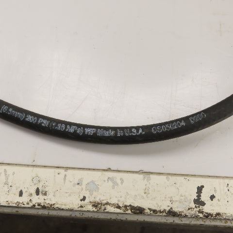 Adapta Flex 1/4" ID x130' L EPDM Rubber Air & Water Flexible Hose 200PSI
