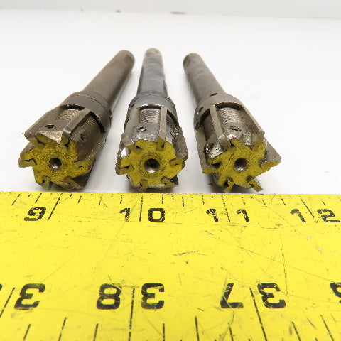 31/32" Diam. Expanding Reamer 11/16" Shank Lot Of 3