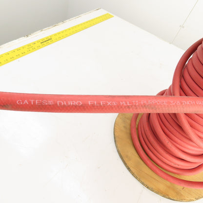 Gates Duro-Flex 3/8" ID x 50' L EPDM Rubber Air & Water Flexible Hose 250PSI
