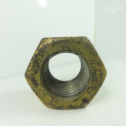 2-3/4"-4 Acme Hex Nut Heavy Duty 3" Wide x 4-1/2" Hex With set Screw