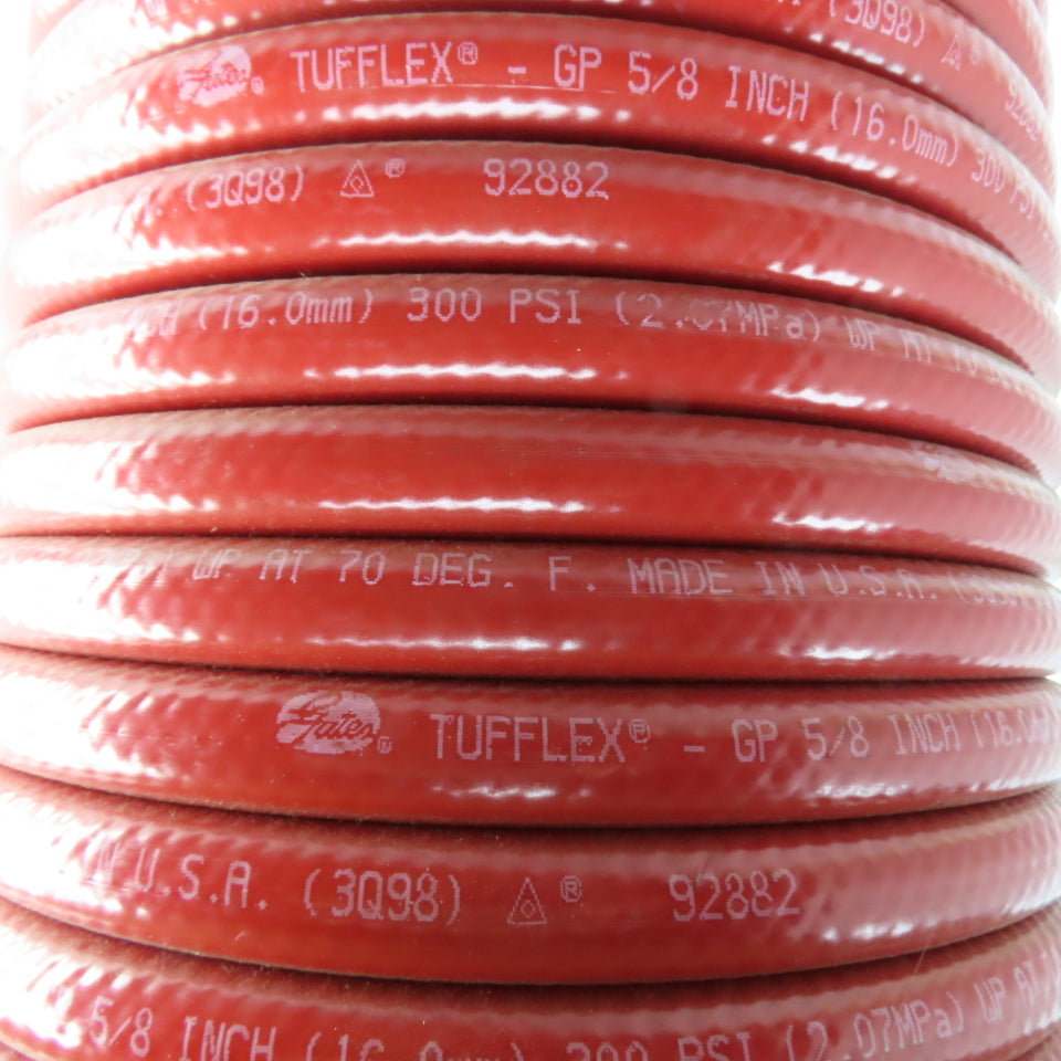 Gates Tufflex 5/8" ID x 110' L Air & Multi-Purpose Flexible Hose 300PSI @ 70°F