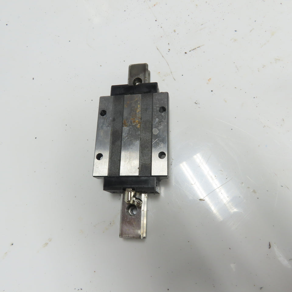 20mm Wide x 16.6mm Height Linear Guide Rail 165mm Long W/ Block Lot Of 4