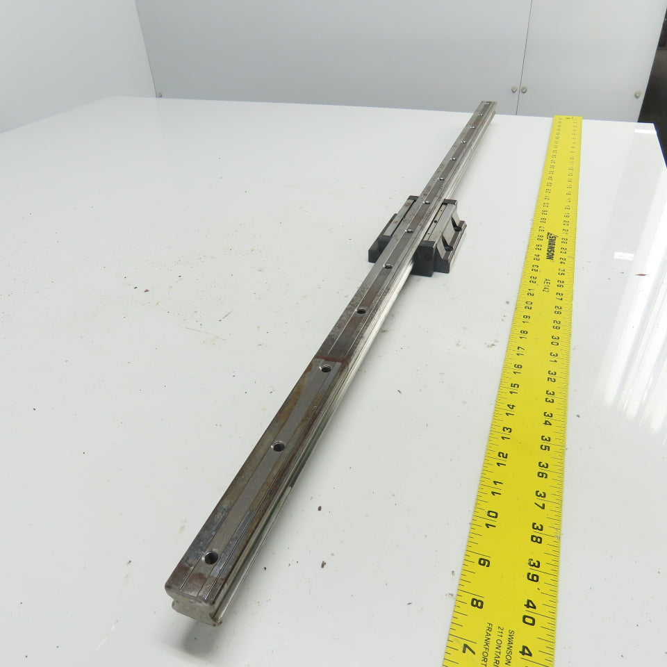 28mm Wide x 23mm Height Linear Guide Rail 1000mm Long W/ SBI30 Bearing Block