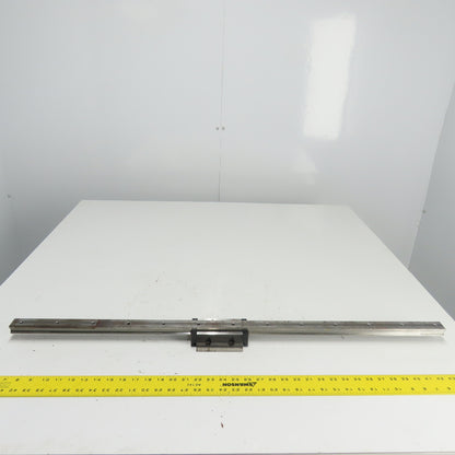 28mm Wide x 23mm Height Linear Guide Rail 1000mm Long W/ SBI30 Bearing Block