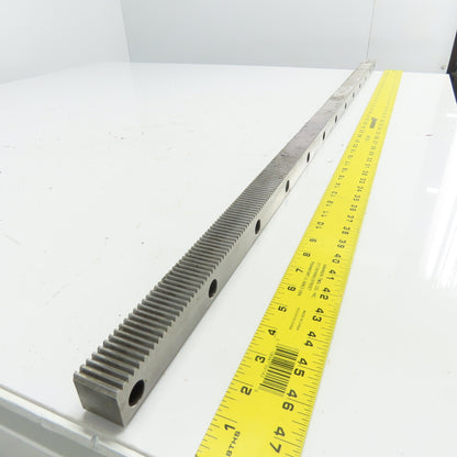 Gudel 0103709 30mm x 30mm Gear Rack Guideway 1230mm OAL 20° Pressure Angle