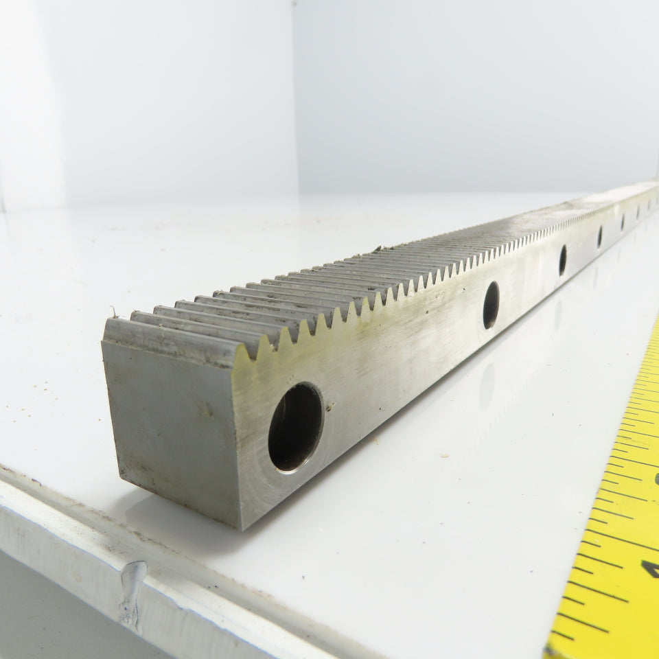 Gudel 0103709 30mm x 30mm Gear Rack Guideway 1230mm OAL 20° Pressure Angle