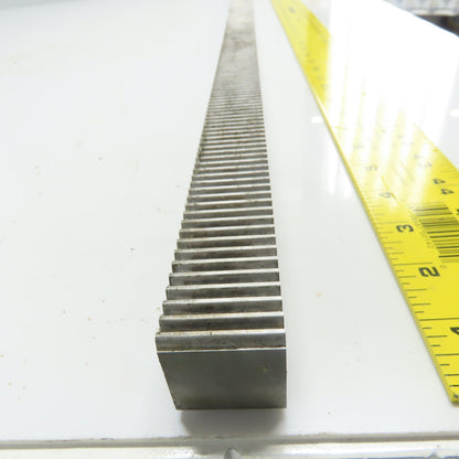 Gudel 0103709 30mm x 30mm Gear Rack Guideway 1230mm OAL 20° Pressure Angle