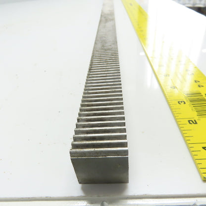 Gudel 0103709 30mm x 30mm Gear Rack Guideway 1230mm OAL 20° Pressure Angle
