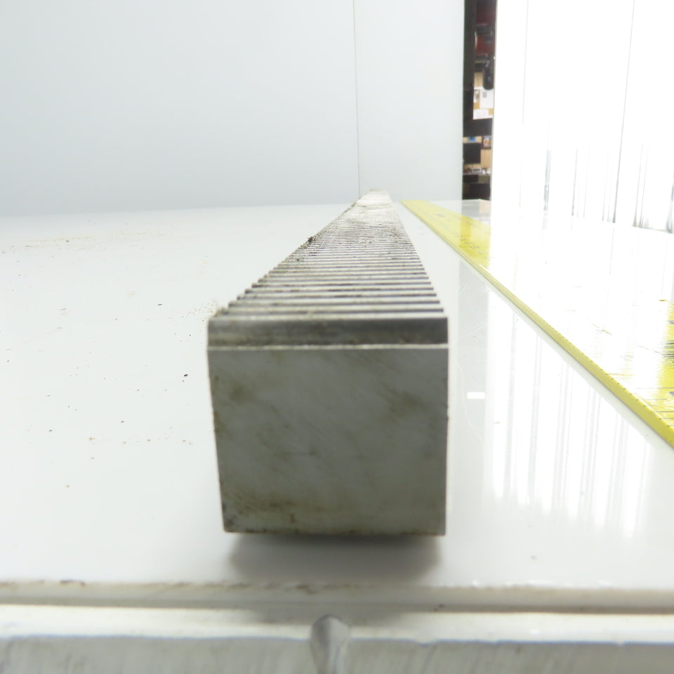 Gudel 0103709 30mm x 30mm Gear Rack Guideway 1230mm OAL 20° Pressure Angle