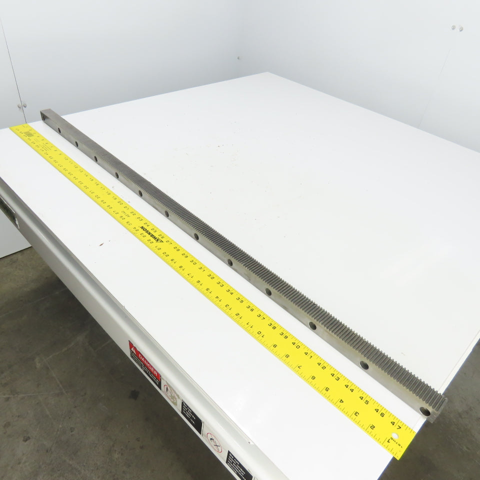 Gudel 0103709 30mm x 30mm Gear Rack Guideway 1230mm OAL 20° Pressure Angle
